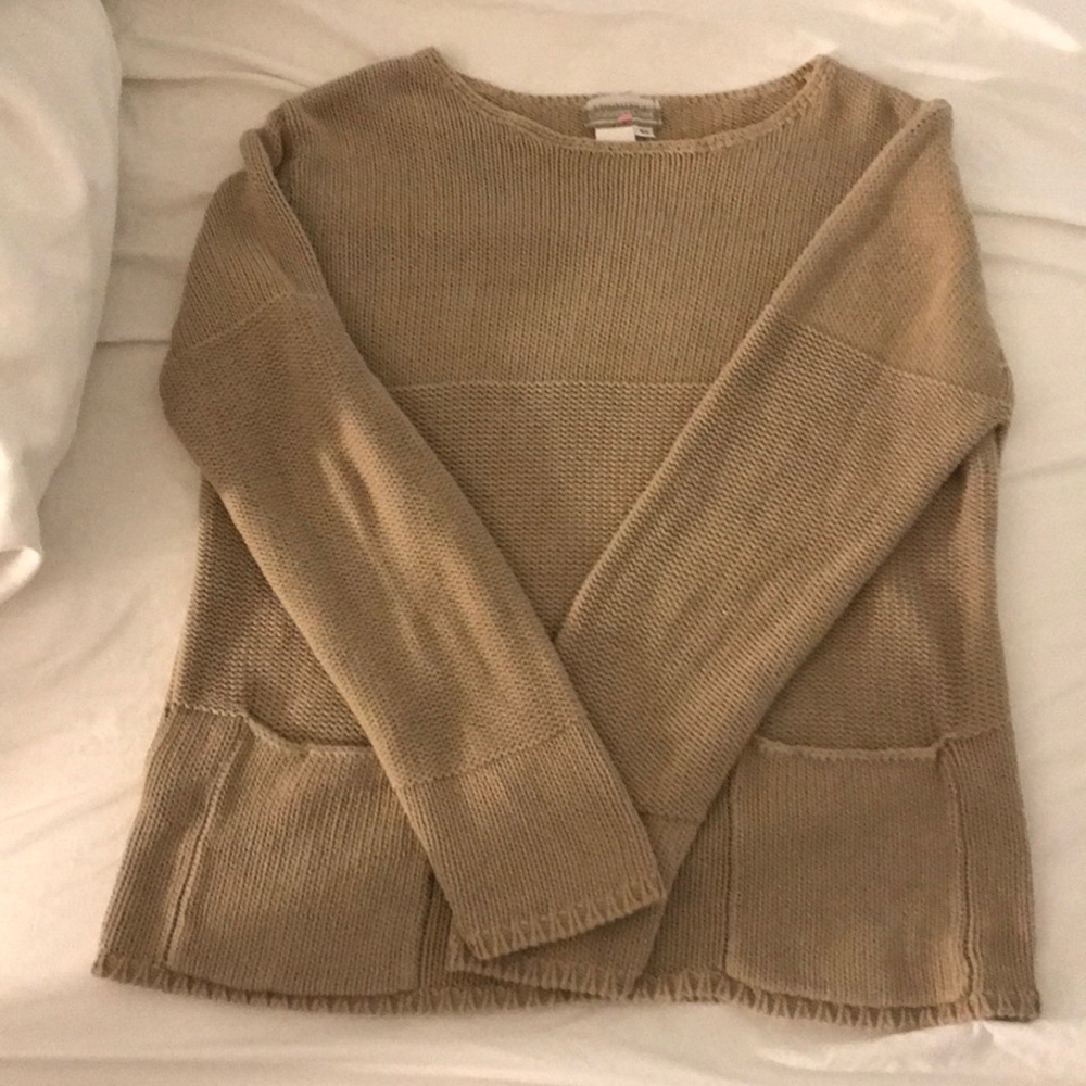 Tan Knit Sweater